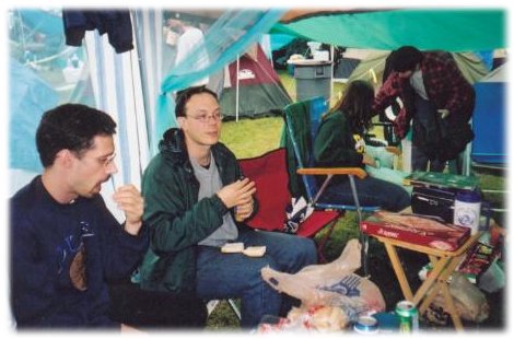 Matt, Mike, during the rain.... did it ever stop??