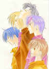 Heehee... Look how short Mikimaro is compared to Kato!