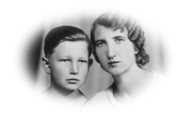 Milan with Mother 1936
