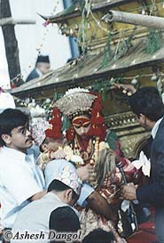 Living Goddess Kumari...