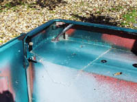 wheelwell patch for rollbar mount