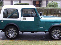 CJ with new paint and top