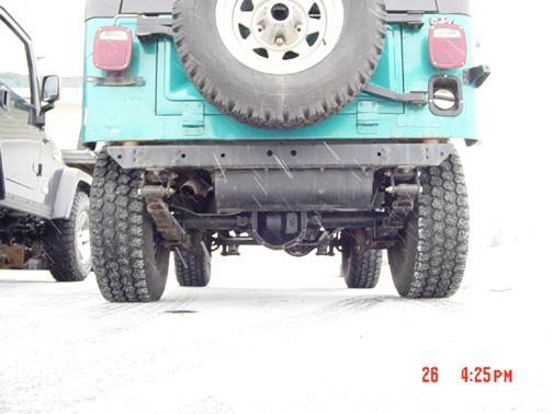 Dana 44 narrow track in the ol' CJ