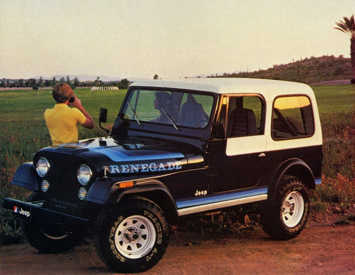 1981 Factory Photo Jeep CJ-7