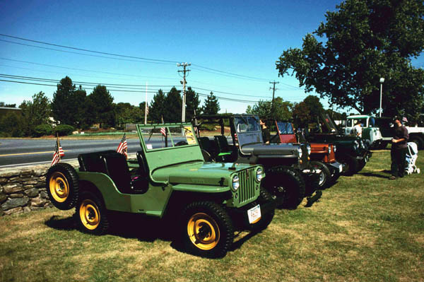 2001 Jeep Rally in Shrewsbury Massachusetts