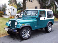 1981 CJ-7 Painted International Green