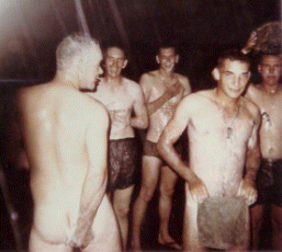 Military Men Showers