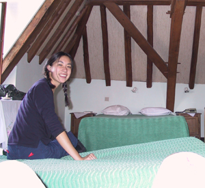 Our hotel that used to be a monestary - Brugges, Belgium
