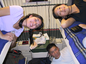 our very expensive night train from Paris to Barcelona