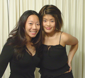 Euge and iz, Girls Nite Out 2001