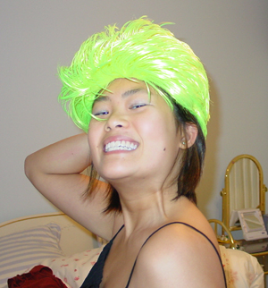 Eugenia looking fabulous, Girls Nite Out 2001
