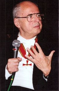 Milko Kelemen, Tr�ger des Gro�en Bundesverdienst-Kreuzes der Bundesrepublik Deutschland