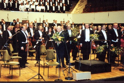 Welturauff�hrung des Oratoriums SALUT AU MONDE in Leipzig (19.04.1999)