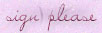 Sign My Guestbook