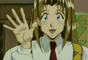 "Hello..." Mr. Vash what are you doing outside the bathroom window?