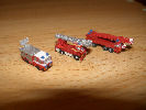Fahrzeugset Feuerwehrfahrzeuge 1:500