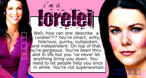 Which Gilmore Girl are you?