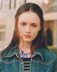 Autographed Alexis Bledel photograph