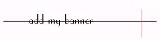 add my banner