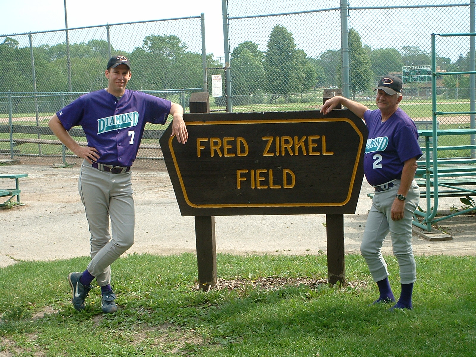 JEFF AND RON AT THE MSBL ALL STAR GAME