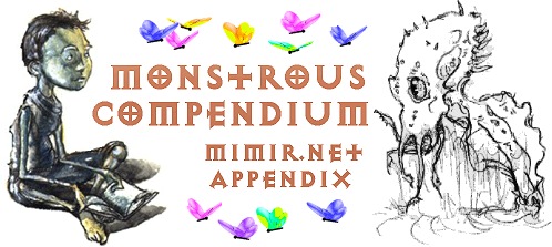 Monstrous Compendium Mimir Appendix