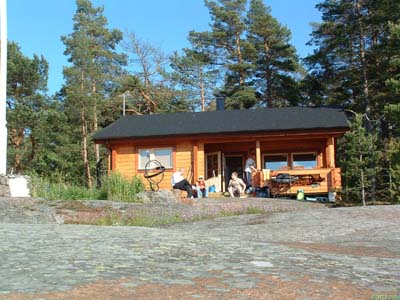 Juhannuksen viettopaikkamme.
