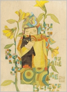 Miyuki Nakazawa/Japanese painting/postcard