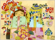 Miyuki Nakazawa/Japanese painting/postcard
