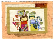 Miyuki Nakazawa/Japanese painting/postcard