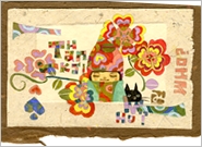 Miyuki Nakazawa/Japanese painting/postcard