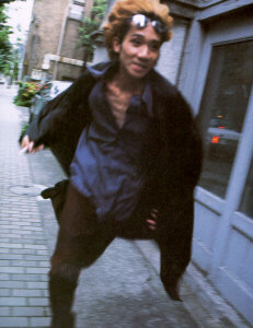 I wish he was running towards me...