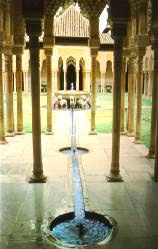 P�tio dos Mirtos no Alhambra, Espanha