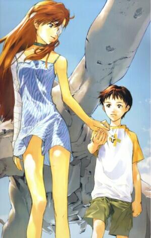 Asuka and Shinji