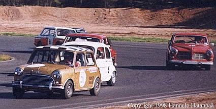 O Mini era um carro muito �gil em manobras apertadas!