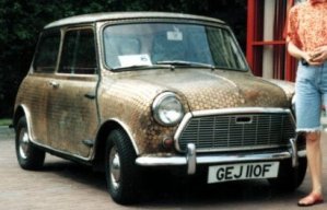 Mini with a painting job very rare!