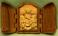 A   small   Icon   `Holy   Trinity` .