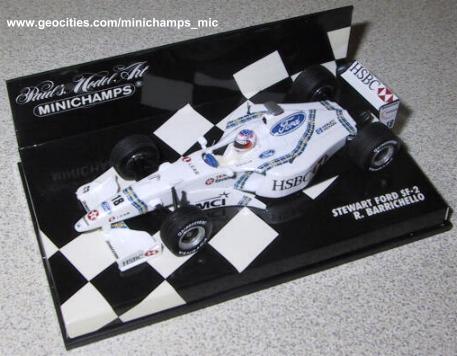 MINICHAMPS 1/43スチュワートフォードSF-2 バリチェロ 98（1998