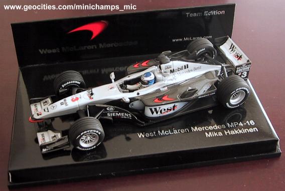 West mclaren mercedes 2001 #4