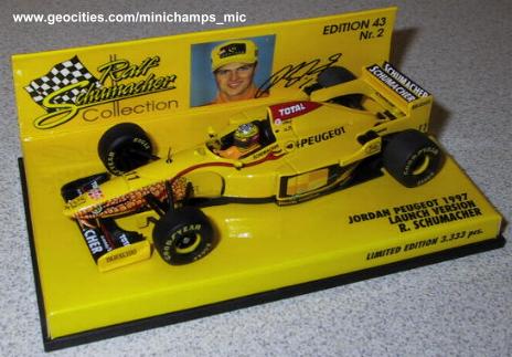 Minichamps 1 18 180 990006 Williams FW21 R. Schumacher F1