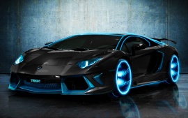 TRON Lamborghini Aventador