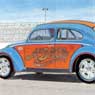 Section 'Papy's Story': in '71 the new McBottle dragster VW Beetle on its first 
races in the Winternationals at Pomona (Super VW Magazine Nr.143-JUL/2001).