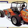Section 'Papy's Story': Detail of the race car powered by a VW engine 
3/4 rear view -1972 (Super VW Magazine Nr. 145-SEP/2001)