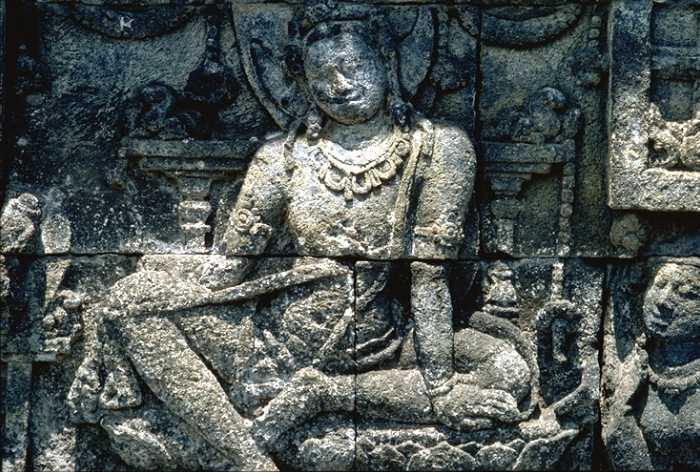 Buddhisattvas at Borobudur