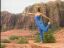 Denise Austin in Blue