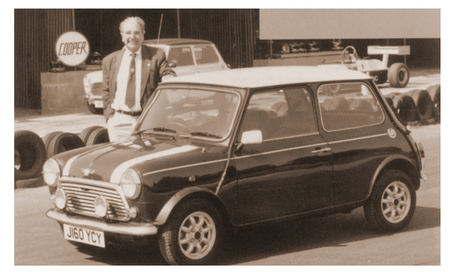 John Cooper and one of those special cars.