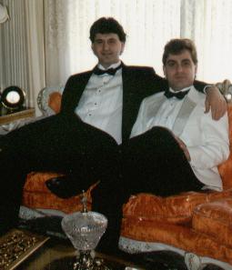 Nick with close, personal friend: Geigor