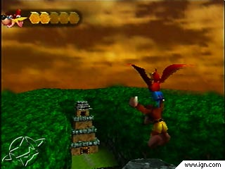 Uh, Kazooie, that wasn't a flight pad
