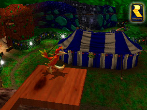 Kazooie runs away and joins the circus(not really)
