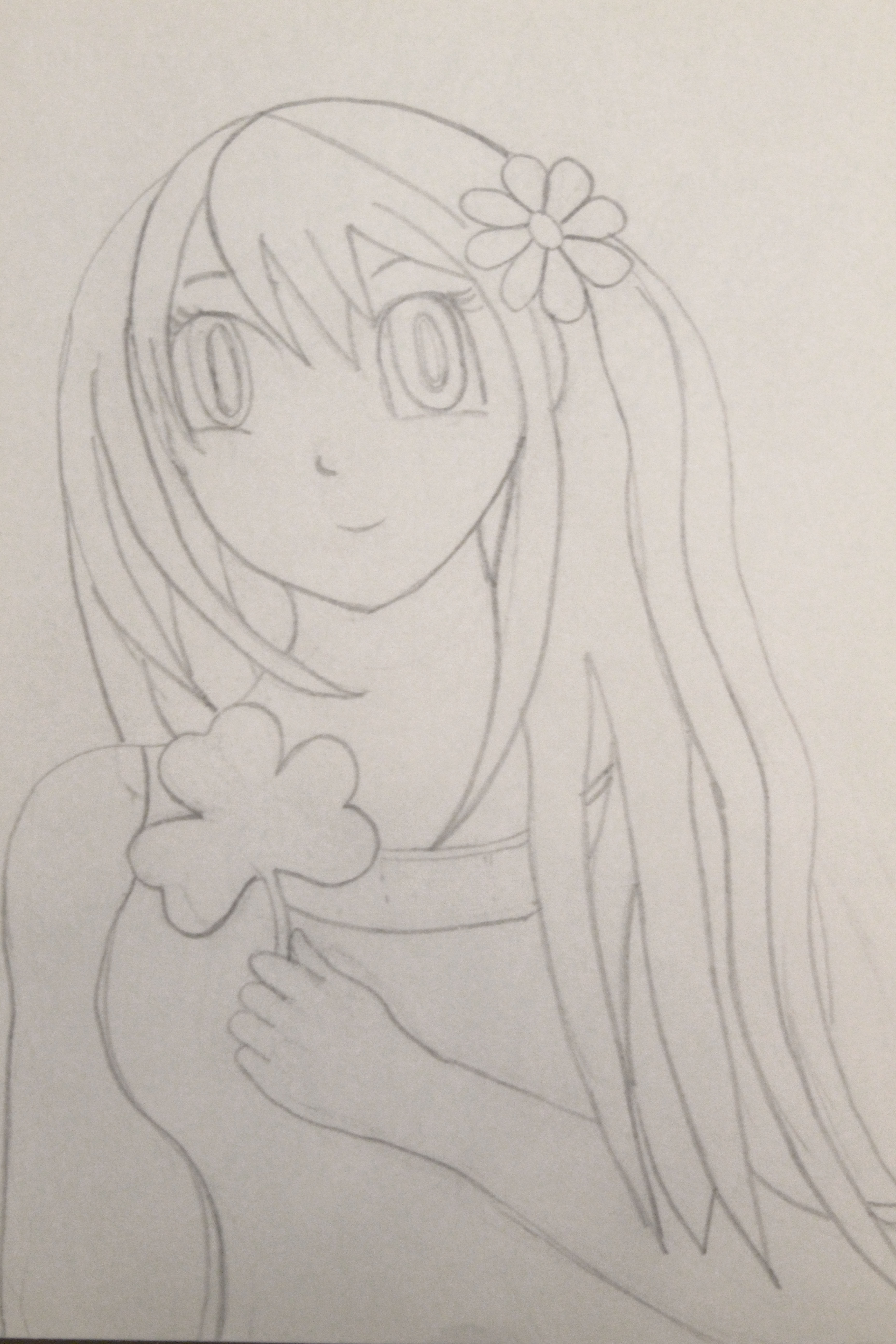 A preliminary sketch for a digital print piece.