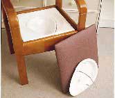 Silla WC madera